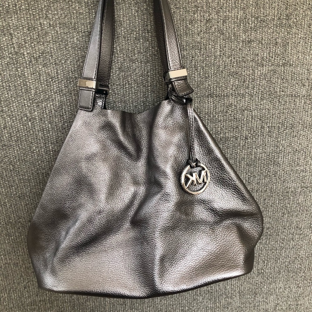 Michael Kors large grab bag in Colgate
